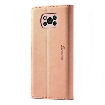 For Xiaomi Poco X3 / X3 NFC / X3 Pro Forwenw F1 Series Matte Strong Magnetism Horizontal Flip Leather Case with Holder & Card Slots & Wallet & Photo Frame(Rose Gold) - Xiaomi Cases by Forwenw | Online Shopping UK | buy2fix