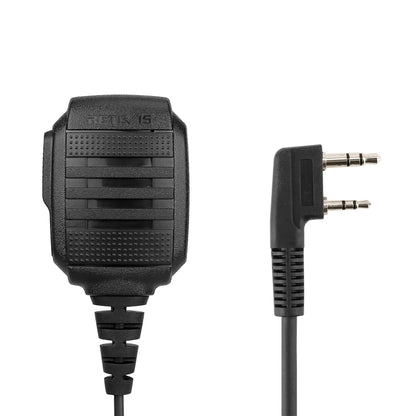 RETEVIS RS-114 IP54 Waterproof 2 Pin Speaker Microphone for H777/RT21/RT27 - Microphones & Headsets by RETEVIS | Online Shopping UK | buy2fix