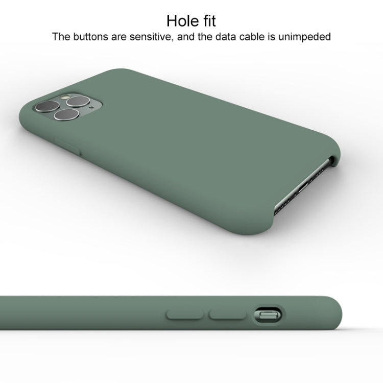 For iPhone 12 / 12 Pro Ultra-thin Liquid Silicone Protective Case(Green) - iPhone 12 / 12 Pro Cases by WK | Online Shopping UK | buy2fix
