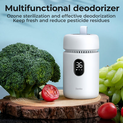 Benks JH01 Multifunctional Portable Ozone Sterilization Deodorizer(White) - Home & Garden by Benks | Online Shopping UK | buy2fix