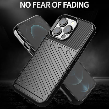 For iPhone 13 Pro Max Thunderbolt Shockproof TPU Soft Case (Blue) - iPhone 13 Pro Max Cases by buy2fix | Online Shopping UK | buy2fix