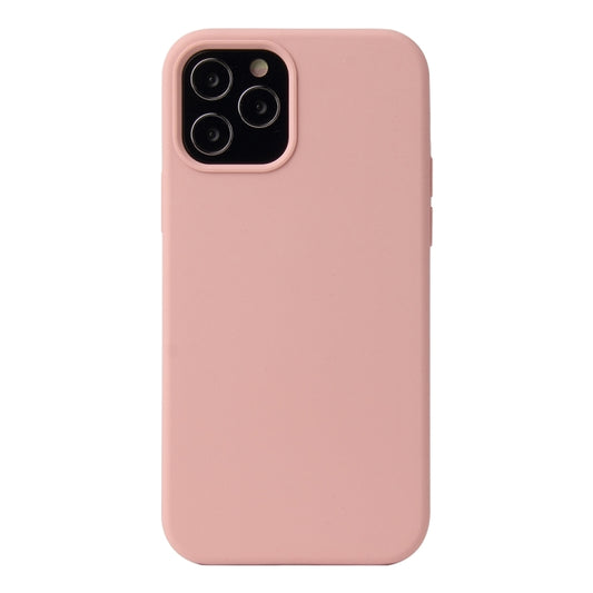 For iPhone 13 mini Solid Color Liquid Silicone Shockproof Protective Case (Sakura Pink) - iPhone 13 mini Cases by buy2fix | Online Shopping UK | buy2fix