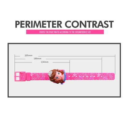 SKMEI 1752 Three-dimensional Cartoon Princess LED Digital Display Electronic Watch for Children(Rose Red) - LED Digital Watches by SKMEI | Online Shopping UK | buy2fix