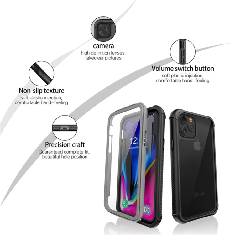 For iPhone 11 RedPepper Shockproof Scratchproof Dust-proof PC + TPU Protective Case(Black) - Apple Accessories by RedPepper | Online Shopping UK | buy2fix