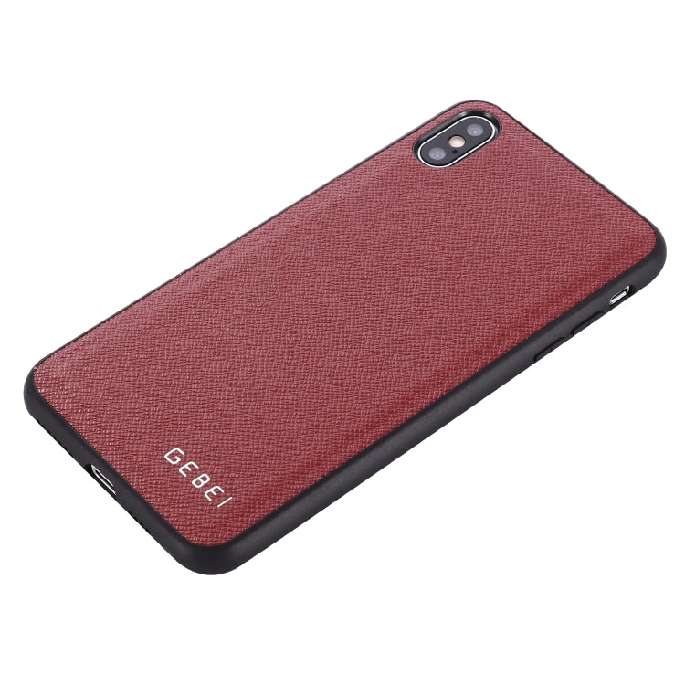 For iPhone 11 Pro GEBEI Full-coverage Shockproof Leather Protective Case(Red) - iPhone 11 Pro Cases by GEBEI | Online Shopping UK | buy2fix