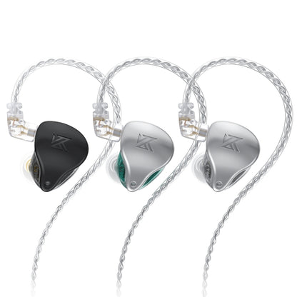 KZ AST 24-unit Balance Armature Monitor HiFi In-Ear Wired Earphone No Mic(Green) - In Ear Wired Earphone by KZ | Online Shopping UK | buy2fix