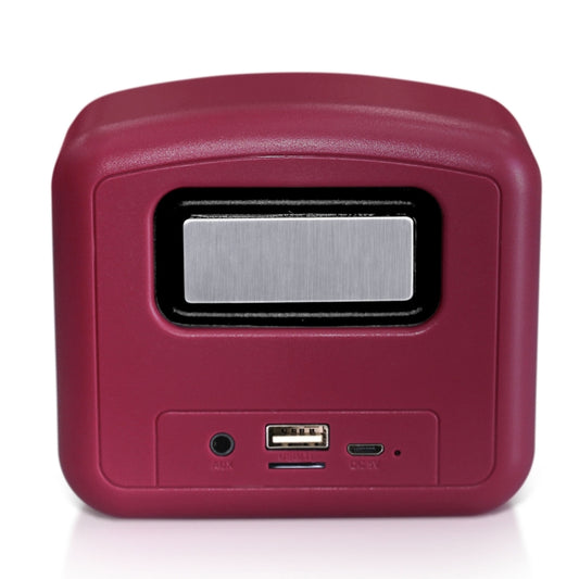 New Rixing NR-101 Mini TWS Bluetooth Speaker(Red) - Desktop Speaker by NewRixing | Online Shopping UK | buy2fix