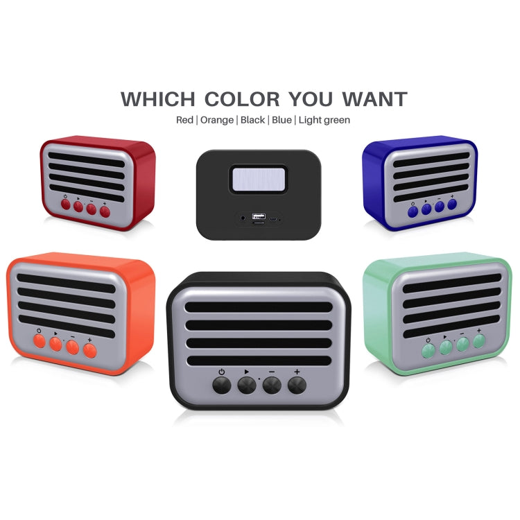 New Rixing NR-102 Mini TWS Bluetooth Speaker(Light Green) - Mini Speaker by New Rixing | Online Shopping UK | buy2fix