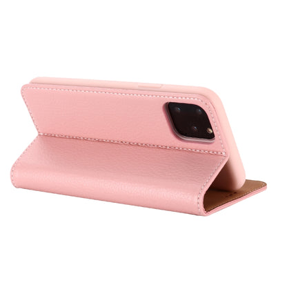 For iPhone 11 GEBEI PU+TPU Horizontal Flip Protective Case with Holder & Card Slots(Rose Gold) - iPhone 11 Cases by GEBEI | Online Shopping UK | buy2fix