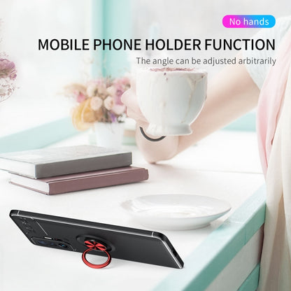 For Xiaomi Mi 11T Metal Ring Holder 360 Degree Rotating TPU Case(Black) - Xiaomi Accessories by buy2fix | Online Shopping UK | buy2fix