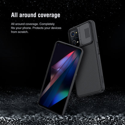 For OPPO Realme GT Neo 2 NILLKIN Black Mirror Series PC Camshield Full Coverage Dust-proof Scratch Resistant Case(Black) - Realme Cases by NILLKIN | Online Shopping UK | buy2fix