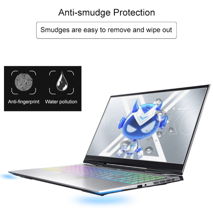 For MACHENIKE F117 15.6 inch Laptop Screen HD Tempered Glass Protective Film - Computer & Networking by buy2fix | Online Shopping UK | buy2fix
