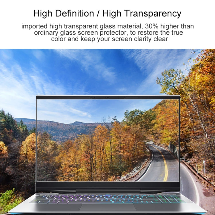 For MACHENIKE Machbook-PD1 15.6 inch Laptop Screen HD Tempered Glass Protective Film - Computer & Networking by buy2fix | Online Shopping UK | buy2fix
