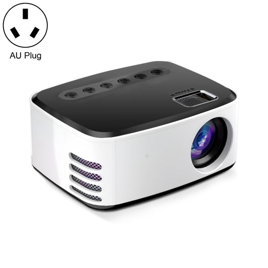 T20 320x240 400 Lumens Portable Home Theater LED HD Digital Projector, Same Screen Version, AU Plug(Black White) - Consumer Electronics by buy2fix | Online Shopping UK | buy2fix