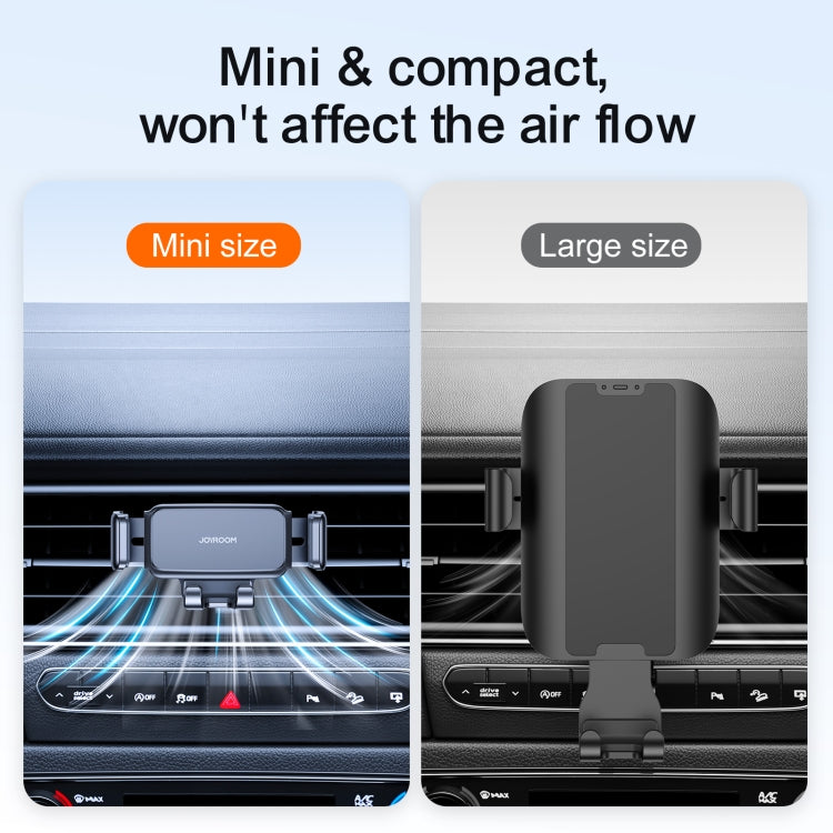 JOYROOM JR-ZS283 Air Vent Car Phone Holder(Black) - Universal Car Holders by JOYROOM | Online Shopping UK | buy2fix