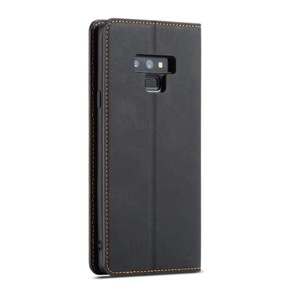 For Galaxy Note9 Forwenw Dream Series Oil Edge Strong Magnetism Horizontal Flip Leather Case with Holder & Card Slots & Wallet & Photo Frame(Black) - Galaxy Phone Cases by Forwenw | Online Shopping UK | buy2fix