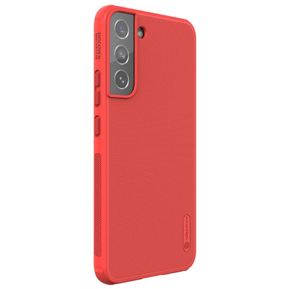 For Samsung Galaxy S22+ 5G NILLKIN Super Frosted Shield Pro PC + TPU Phone Case(Red) - Galaxy S22+ 5G Cases by NILLKIN | Online Shopping UK | buy2fix