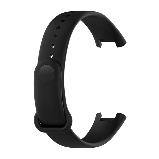 For Xiaomi Redmi Smart Band Pro Silicone Watch Band(Black) - Smart Wear by buy2fix | Online Shopping UK | buy2fix