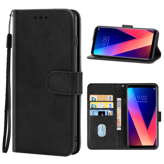 Leather Phone Case For LG V30+(Black) - Mobile Accessories by buy2fix | Online Shopping UK | buy2fix