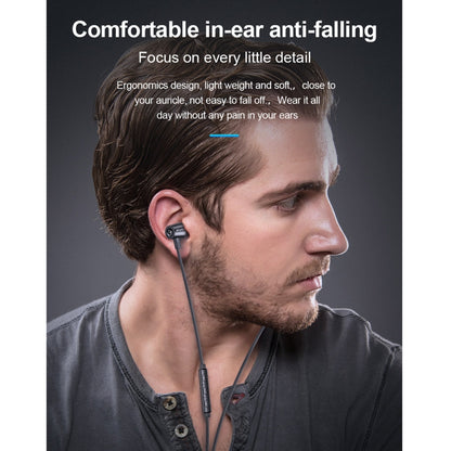 awei L1 Stereo Surround In-ear Wired Earphone(Grey) - In Ear Wired Earphone by awei | Online Shopping UK | buy2fix