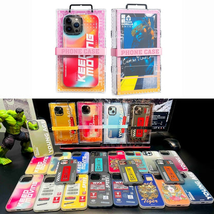 For iPhone 13 Pro Max WK WPC-015 Gorillas Series Cool PC + TPU Phone Case (WGC-004) - iPhone 13 Pro Max Cases by WK | Online Shopping UK | buy2fix