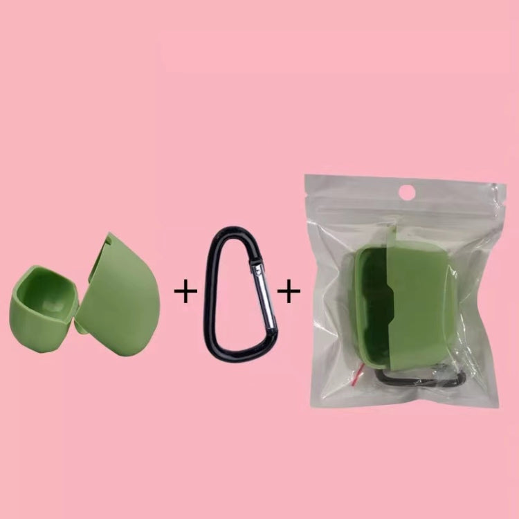 Earphone Protective Case with Hanging Buckle For JBL T130NC(Matcha Green) - JBL Earphone Case by buy2fix | Online Shopping UK | buy2fix