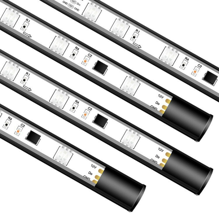 Car Modification Symphony Voice Control LED Chassis Lights, Specification:2 x 60cm + 2 x 90cm - In Car by buy2fix | Online Shopping UK | buy2fix