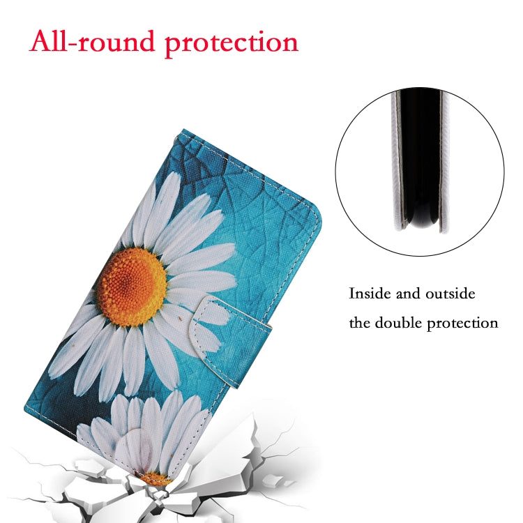 For Xiaomi Redmi 10C Colored Drawing Pattern Flip Leather Case(Chrysanthemum) - Xiaomi Cases by buy2fix | Online Shopping UK | buy2fix