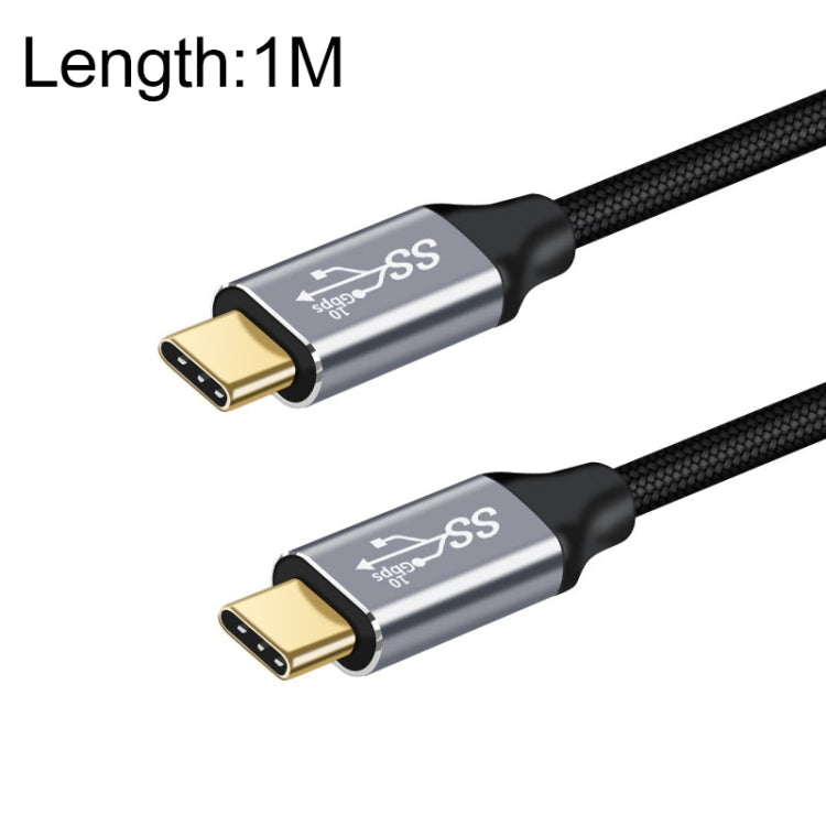 1m 10Gbps USB-C / Type-C Male to Male Charging Data Transmission Cable - Computer & Networking by buy2fix | Online Shopping UK | buy2fix