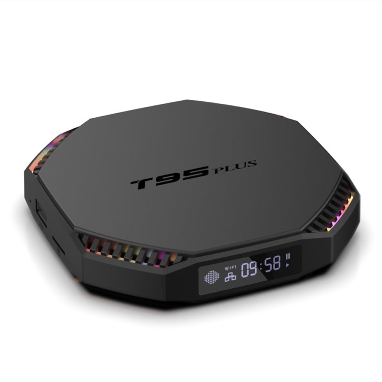 T95 Plus RK3566 Dual Wifi Bluetooth Smart TV Set Top Box, 4GB+32GB(US Plug) - Consumer Electronics by buy2fix | Online Shopping UK | buy2fix