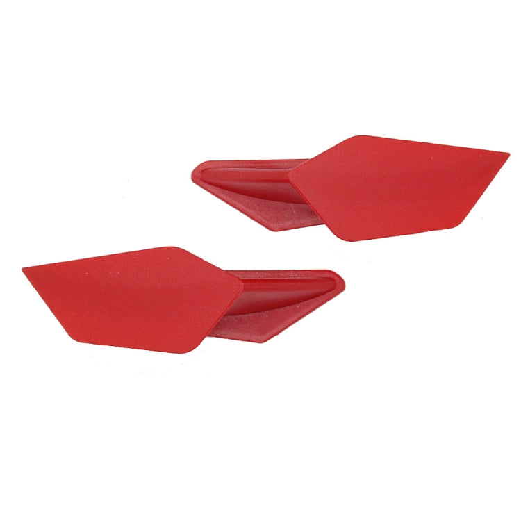 Motorcycle Dynamic Motorcycle Wing Kit(Red) - In Car by buy2fix | Online Shopping UK | buy2fix