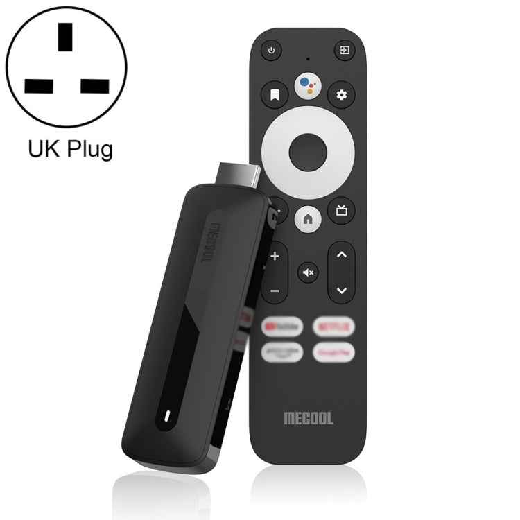 Mecool KD3 4K TV Stick, Android 11 Amlogic S905Y4 CPU 2GB+8GB with RC(UK Plug) - Consumer Electronics by MECOOL | Online Shopping UK | buy2fix