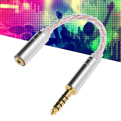 ZS0156 Balanced Inter-conversion Audio Cable(4.4 Balanced Male to 2.5 Balanced Female) - Headset Accessories by buy2fix | Online Shopping UK | buy2fix