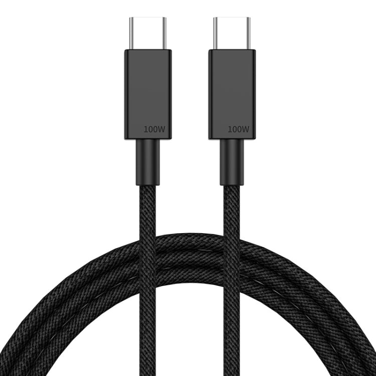 100W USB-C / Type-C to USB-C / Type-C Fast Charging Data Cable, Length:3m(Black) - Mobile Accessories by buy2fix | Online Shopping UK | buy2fix