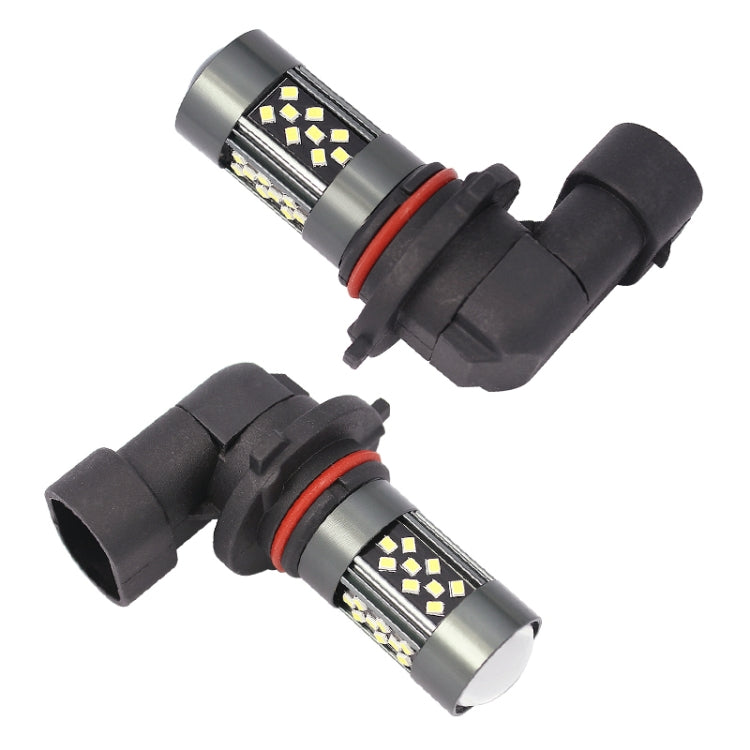 1 Pair 9006 12V 7W Continuous Car LED Fog Light(Red Light) - In Car by buy2fix | Online Shopping UK | buy2fix