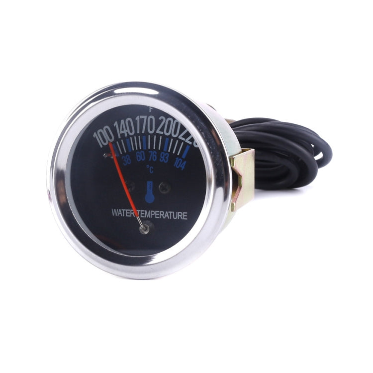 Car Modified 12V Universal 52mm Mechanical Water Temperature Gauge - In Car by buy2fix | Online Shopping UK | buy2fix