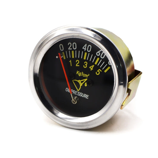 Car Modified 12V Universal 52mm Mechanical Oil Pressure Gauge - In Car by buy2fix | Online Shopping UK | buy2fix