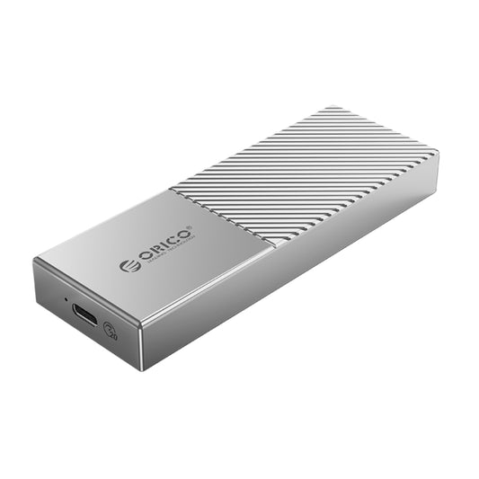 ORICO M207C3-G4-SV 20Gbps USB3.2 Gen2x2 Type-C M.2 NVMe SSD Enclosure(Silver) - HDD Enclosure by ORICO | Online Shopping UK | buy2fix