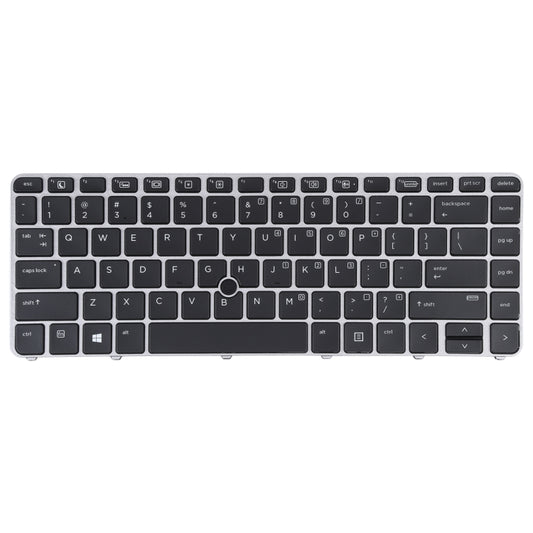 For HP EliteBook 840 G3 US Version Keyboard with Backlight and Pointing(Silver) - Computer & Networking by buy2fix | Online Shopping UK | buy2fix