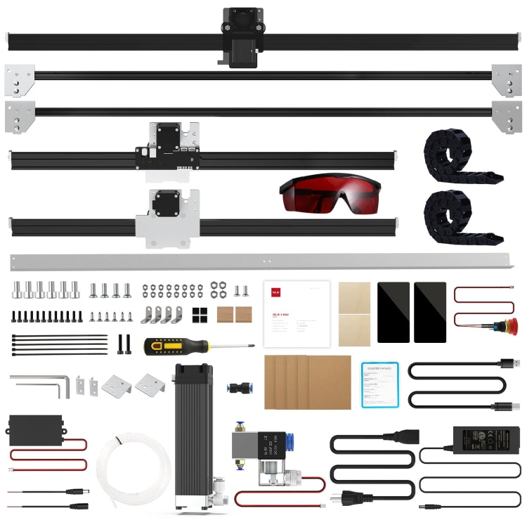 NEJE MASTER 3 MAX Laser Engraver with E30130 Laser Module(EU Plug) - DIY Engraving Machines by NEJE | Online Shopping UK | buy2fix