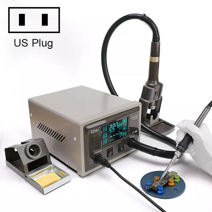 BAKU BA-9852 Digital ESD Hot Air Gun Soldering Station Welding Solder Iron(US Plug) - Home & Garden by BAKU | Online Shopping UK | buy2fix