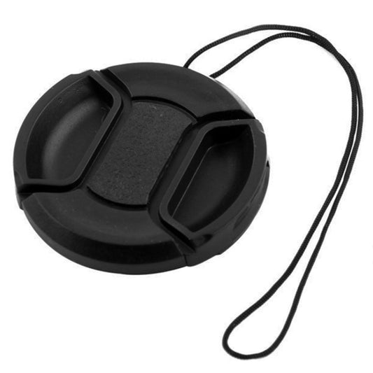 86mm Center Pinch Camera Lens Cap for Canon (Black) - Lens Cap by buy2fix | Online Shopping UK | buy2fix