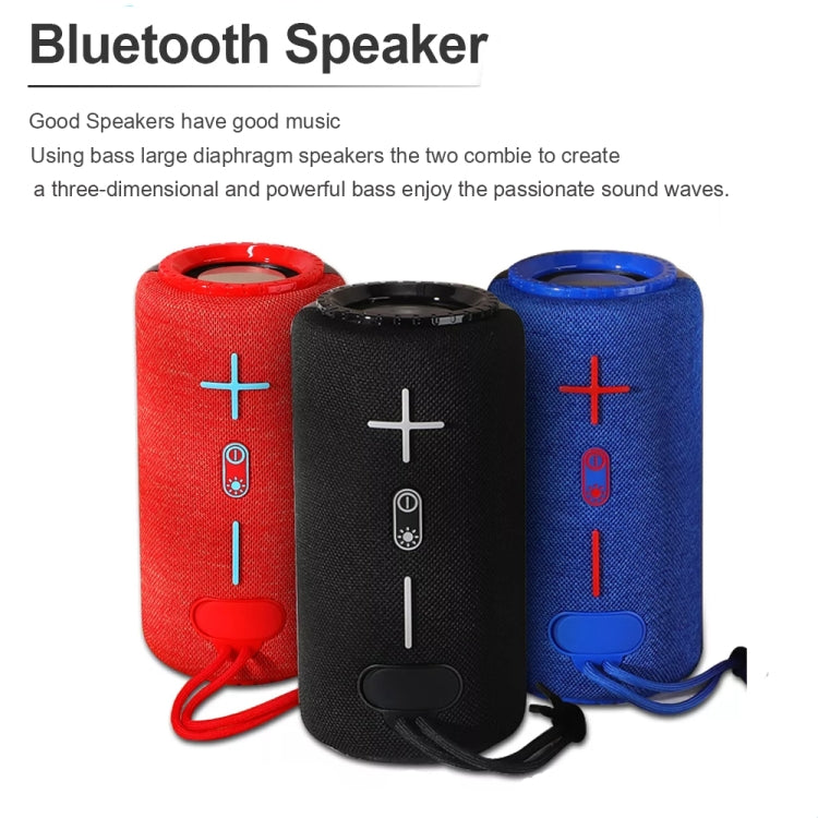 T&G TG639 10W Portable LED Light TWS Wireless Bluetooth Speaker(Green) - Mini Speaker by T&G | Online Shopping UK | buy2fix