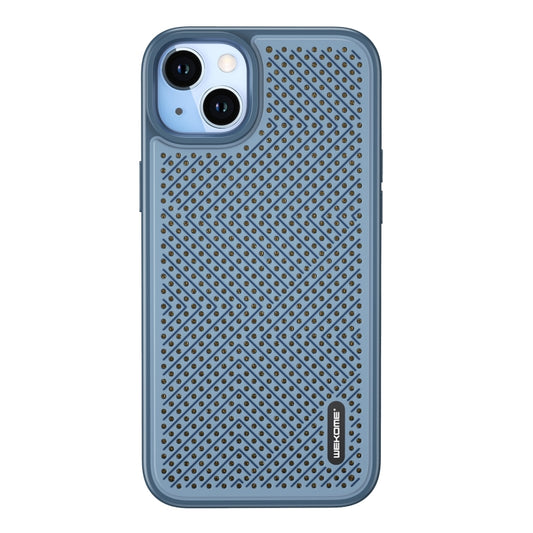 For iPhone 14 Plus WEKOME Graphene Heat Dissipation Phone Case (Blue) - iPhone 14 Plus Cases by WK | Online Shopping UK | buy2fix