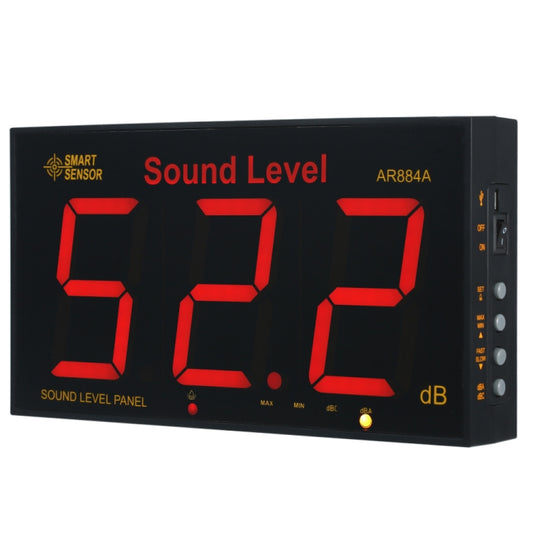 SmartSensor AR884A Smart Wall Mounted Sound Level Meter, EU/US Plug - Consumer Electronics by buy2fix | Online Shopping UK | buy2fix