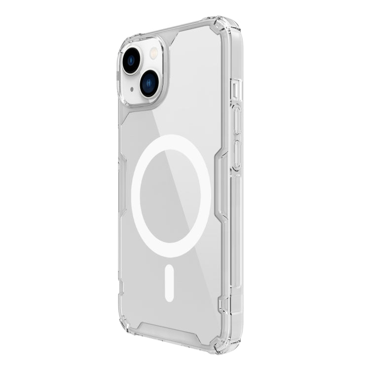 For iPhone 14 NILLKIN Ultra Clear Magsafe PC + TPU Phone Case (Transparent) - iPhone 14 Cases by NILLKIN | Online Shopping UK | buy2fix