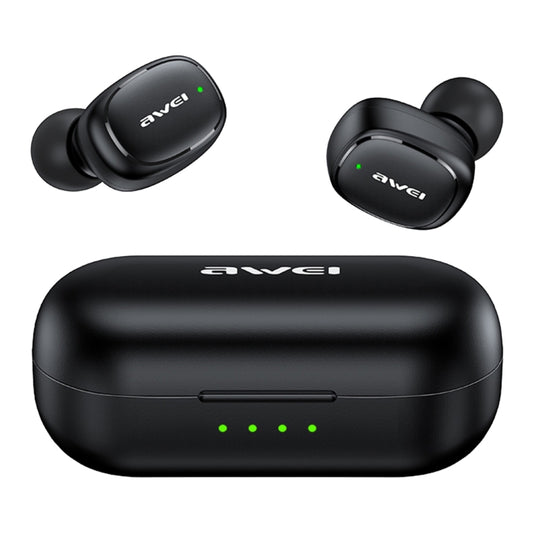 awei T13Pro Bluetooth Sports Headset(Black) - Bluetooth Earphone by awei | Online Shopping UK | buy2fix