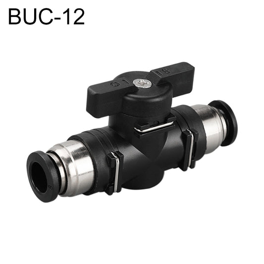 BUC-12 LAIZE Manual Valve Pneumatic Quick Fitting Connector -  by LAIZE | Online Shopping UK | buy2fix