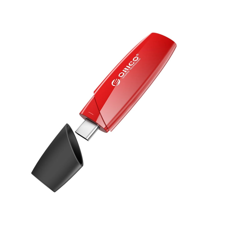 ORCIO USB3.0 U Disk Drive, Read: 100MB/s, Write: 15MB/s, Memory:32GB, Port:Type-C(Red) - USB Flash Drives by ORICO | Online Shopping UK | buy2fix