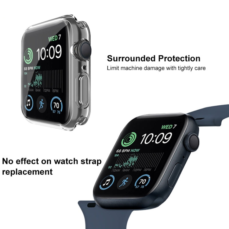 For Apple Watch SE 2023 40mm / SE 2022 40mm imak UX-3 Series TPU Protective Case - Watch Cases by imak | Online Shopping UK | buy2fix